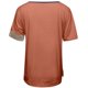 thumbnail image 5 of ICHUANYI Clearance Women's Fashion Casual Patchwork V-Neck Loose Short Sleeve T-shirt Pullover Tops(Orange, L) ICHUANYI WER2023080816785, 5 of 5