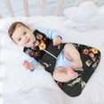 Qokaie Butterfly with Fowers Print Baby Sleep Sack , Sleeveless Baby