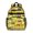 Tractor and Rainbows Yellow Pattern, variant on Football and Basketball Black Pattern Cute School Backpack Bag for School with Padded Back and Adjustable Shoulder Straps 15.25"x11.5"x5.25"
