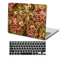 thumbnail image 1 of KSK KAISHEK Hard Shell Cover for MacBook Air 13" 2022 2021 2020 2019 2018 A2337 m1/A2179/A1932 + Black Keyboard Cover, Flower 0722, 1 of 5