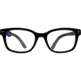 thumbnail image 6 of EYEGEMS  Blue Light Blocking Computer Reading Glasses Eco Friendly Sustainable +2.50 DuMu Wood  Black 6211, 6 of 6