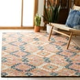 thumbnail image 2 of SAFAVIEH Aspen Dulcibella Geometric Wool Area Rug, Orange/Fuchsia, 8' x 10', 2 of 7