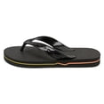 thumbnail image 4 of EVA Flip Flops for Men and Women - Lightweight Beach Pool Slides, Quick-Drying Water Shoes, Comfortable Unisex Black Sandals for Travel,Size 9.5-10, 4 of 8