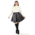 thumbnail image 1 of Falda de vinipiel Roman Fashion /Tallas Extras, 3721 (Negro) negro 38, 1 of 7