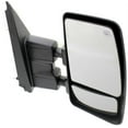 thumbnail image 3 of MIRROR Compatible with 2012-2021 Nissan NV1500 NV2500 Right Passenger Towing Heated Power Glass Chrome, 3 of 5