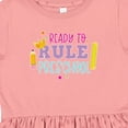 thumbnail image 4 of Inktastic Ready to Rule Preschool Back to School Girls Toddler Dress, 4 of 5