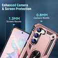 thumbnail image 6 of Case for Samsung Galaxy S23 Case for S23 Phone Case,with Stand [Military Drop Proof][Shockproof][Dustproof],23 Case Ink Green, 6 of 12