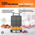 thumbnail image 4 of Wafflera Belga MasterChef Heat Premium 4 Rebanadas Acero MK-WM-4SS Master Chef MKWM4S/S, 4 of 6