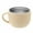 012-beach sand, variant on 1PCS Baby Stainless Steel Cup Detachable Design Liquid Feeding Cup BPA Free One Hand Use Training Cup Infant Drinking Essentials