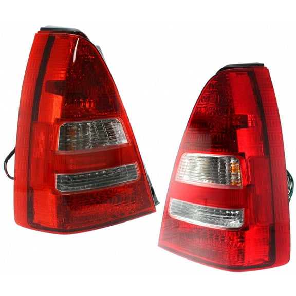 CarLights360: For Subaru Forester Tail Light 2003 2004 2005 Pair Driver and Passenger Side w/ Bulbs For SU2800108   SU2801108