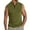 Green, variant on Dxzfnsa Mens Tanks Men's Loose Button Sleeveless Sports Shirts Summer Casual Classic Solid Color Round Neck Pullover Tanks with Pocket