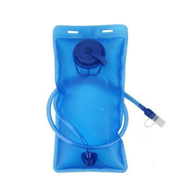 Faithtur Sac d'Eau Pliable avec Tube de Boisson, Accessoire d'Hydratation 2 L