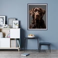 thumbnail image 7 of Diamond Art Kit for Adults, Chocolate Labrador Portrait Diamond Painting for Adults Beginners, DIY Diamond Art Painting Kits, 5D Diamond Painting Crafts for Home Decor 12x16 Frameless, 7 of 7