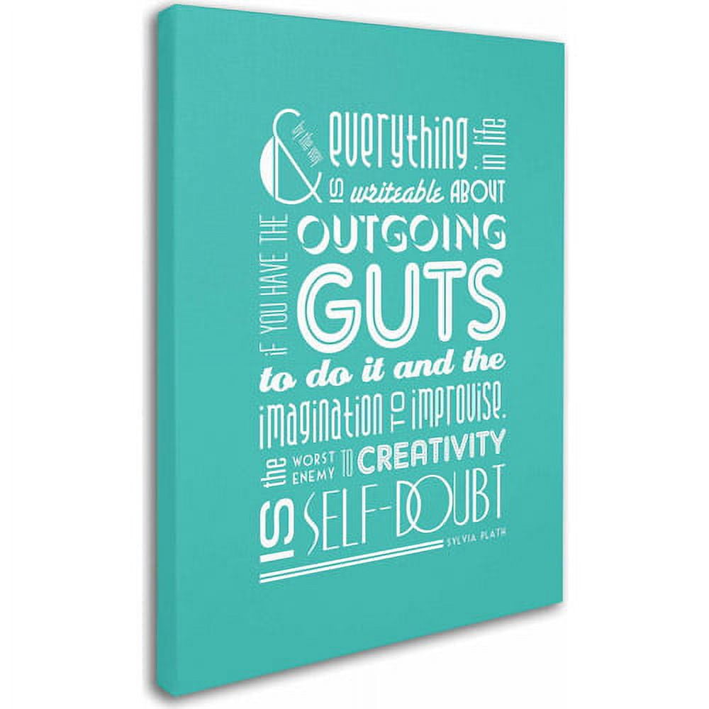 Trademark Fine Art "Outgoing Guts III" Canvas Art by Megan Romo