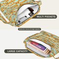 thumbnail image 2 of Construction Vehicle Truck Canvas Crossbody Bag – Cartoon Excavator Tractor Design for Womens, 2 of 5