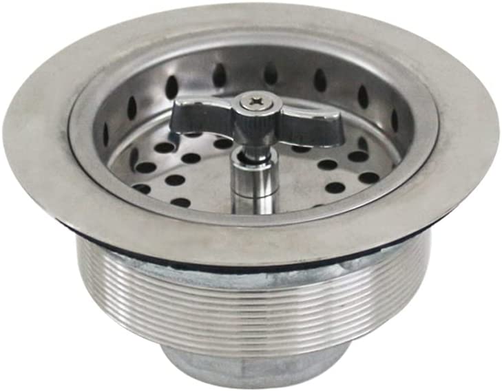 Kitchen Sink Drain Stopper, SUS304 Kitchen Sink Drain Strainer Assembly