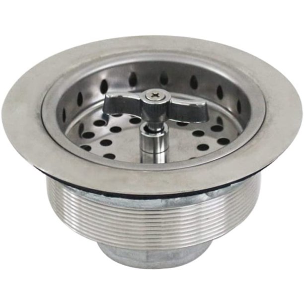 Kitchen Sink Drain Stopper, SUS304 Kitchen Sink Drain Strainer Assembly
