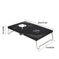 thumbnail image 4 of Table de Poêle Pliante d'Extérieur Table de Barbecue Table de Randonnée Table de Camping Pliable, 4 of 8