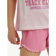 thumbnail image 4 of Justice Girls Short Sleeve Sleep Top and Shorts, 2-Piece, Sizes 5-18 & Plus, 4 of 5