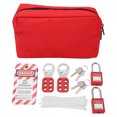 thumbnail image 1 of ANGGREK Lockout Tagout Kit Electrical Loto Kit With Padlocks Hasps Loto Tags Keys Bag For Lock Marked Products Equipment,Lockout Hasp,Lockout Tagout Kit, 1 of 1