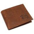 thumbnail image 5 of Biker RFID Blocking Real Leather Bifold Classic Wallet for Men, 5 of 10