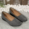 thumbnail image 6 of Miluxas Women's Flats Shoes Round Toe Flats Shoes Women Ballet Flats for Women Dressy Shoes Flats Gray 7.5(40), 6 of 9