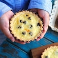 thumbnail image 5 of Molde redondo estriado para tarta, molde para hornear Quiche con fondo extraíble, molde para pastel antiadherente, 5 of 5
