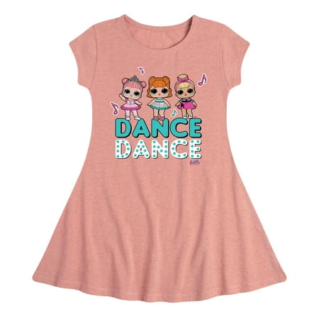 

Lol Surprise! - Lol Dance - Toddler And Youth Girls Fit And Flare Dress