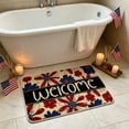 thumbnail image 4 of Nkmbld Patriotic Door Mat, Soft Absorbent Floor Mats with Heavy Duty Backing, Non Slip Entrance Doormats for Front Door Porch Indoor Outdoor Decor, 4 of 8