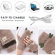 thumbnail image 4 of Guantes de invierno con calefacción USB, guantes sin dedos, manoplas con astas peludas, guantes suaves y cálidos de piel sintética para mujeres y hombres, 4 of 9