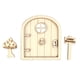 thumbnail image 2 of Kit de manualidades para puerta de elfo de madera 3D con ventana, regalo para niños, decoración de casa de juegos B, 2 of 9