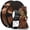 semi-red and semi-copper, variant on Geeetech PLA Silk Bronze Rainbow 3D Printer Filament 1kg Toughness Enhanced Filament with 1.75mm Dimensional Accuracy +/-0.03mm, 1080 Feet per Roll, Vacuum Packaging
