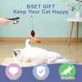 thumbnail image 6 of Magic Cat Toy Wand with Fish – Interactive Cat Toys for Indoor Cats, Kittens & Bored Adults | Adjustable Fishing Pole Teaser with Feathers, 6 of 7