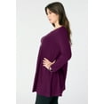 thumbnail image 3 of Roaman's Women's Plus Size Ultimate Long Sleeve Crewneck Swing Tunic, 3 of 3