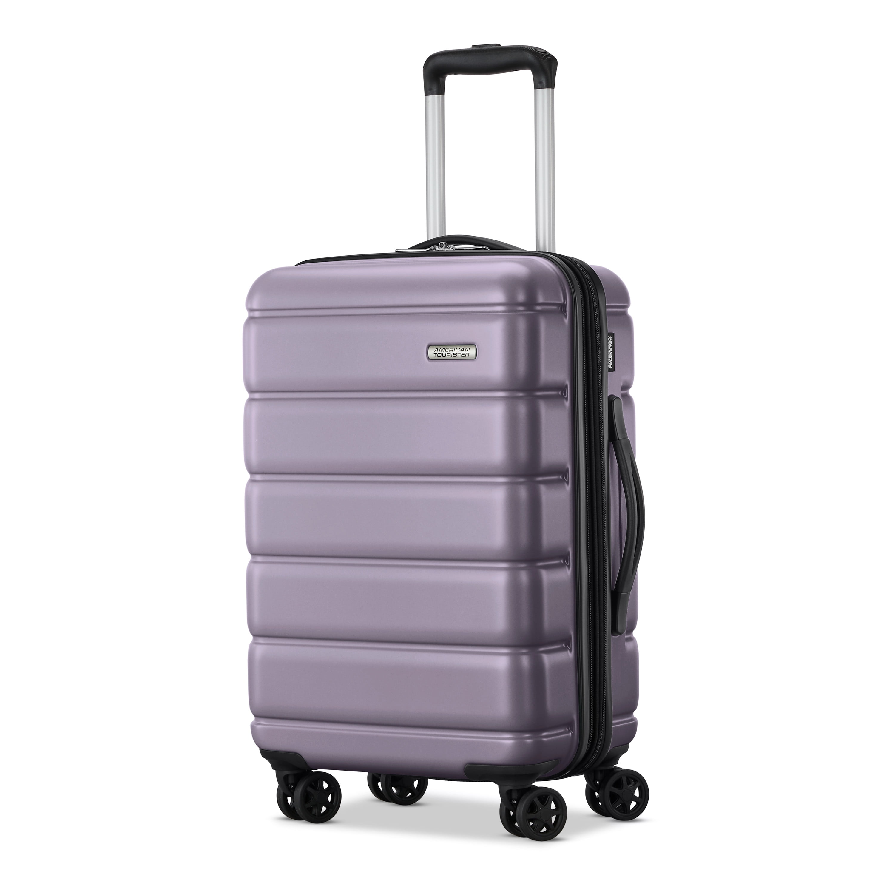 American Tourister Roll Out 2-Piece Luggage Set with Spinner Wheels (Carry on/Medium Checked) - Icy Lilac