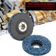 thumbnail image 3 of Poly Strip Wheel, 22.2mm Inner Diameter Wear Resistance Poly Strip Grinding Wheel  For Angel Grinders For Steel, 3 of 8