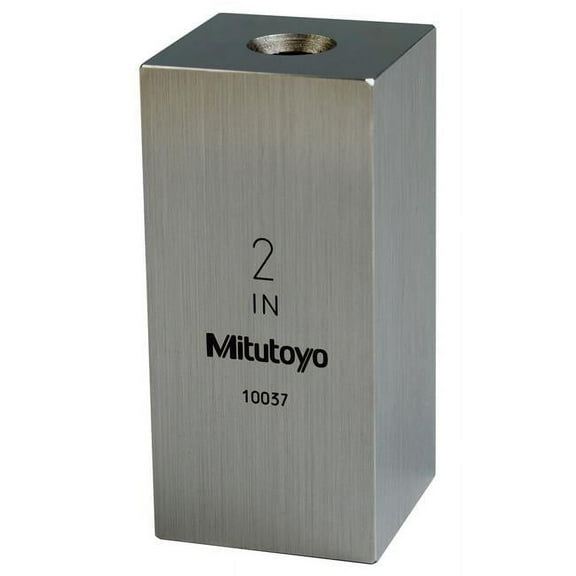 Mitutoyo Gage Block,Square,Steel,2.00 In,ASME 0 614202-531