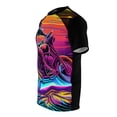 thumbnail image 3 of 1970's Retro Neon Lights Classic Motorcycle T-Shirt (S-3XL), 3 of 7