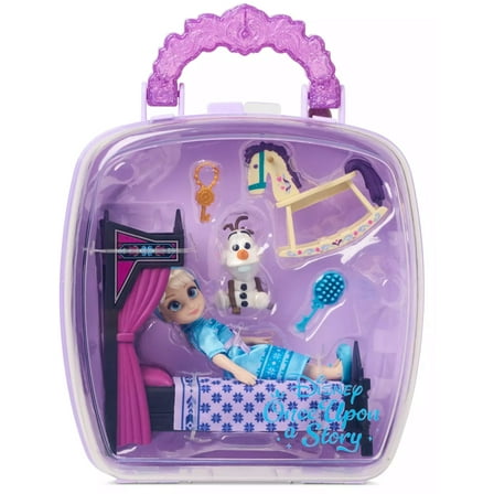 Disney Once Upon a Story Elsa Mini Doll Playset