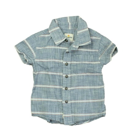 

Pre-owned ML Mini Boys Bue | Red | White Short Sleeve Shirt size: 12-18 Months