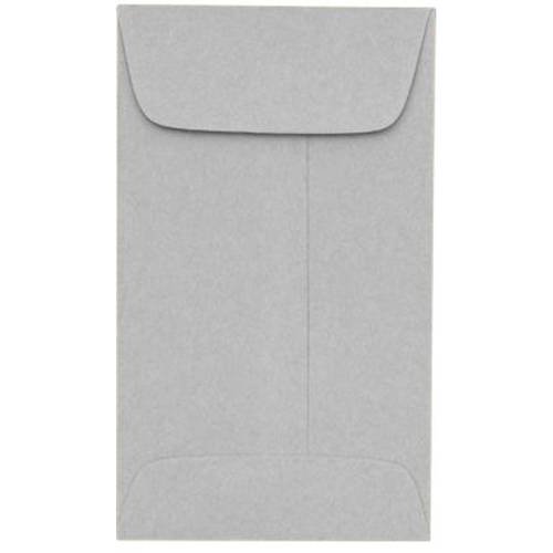 5 1/2 Coin Envelopes (3 1/8 x 5 1/2) 28lb. Gray Kraft (250 Qty