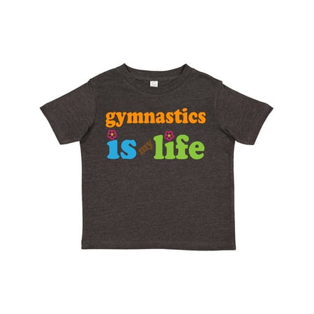 

Inktastic Gymnastics is My Life Gift Toddler Toddler Girl T-Shirt