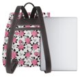 thumbnail image 3 of Lsque Rose Flowers Pattern Womens Backpack Purse Leather Backpack Purse for Women Travel Fashion Backpack Designer Ladies Shoulder Bags, 3 of 4