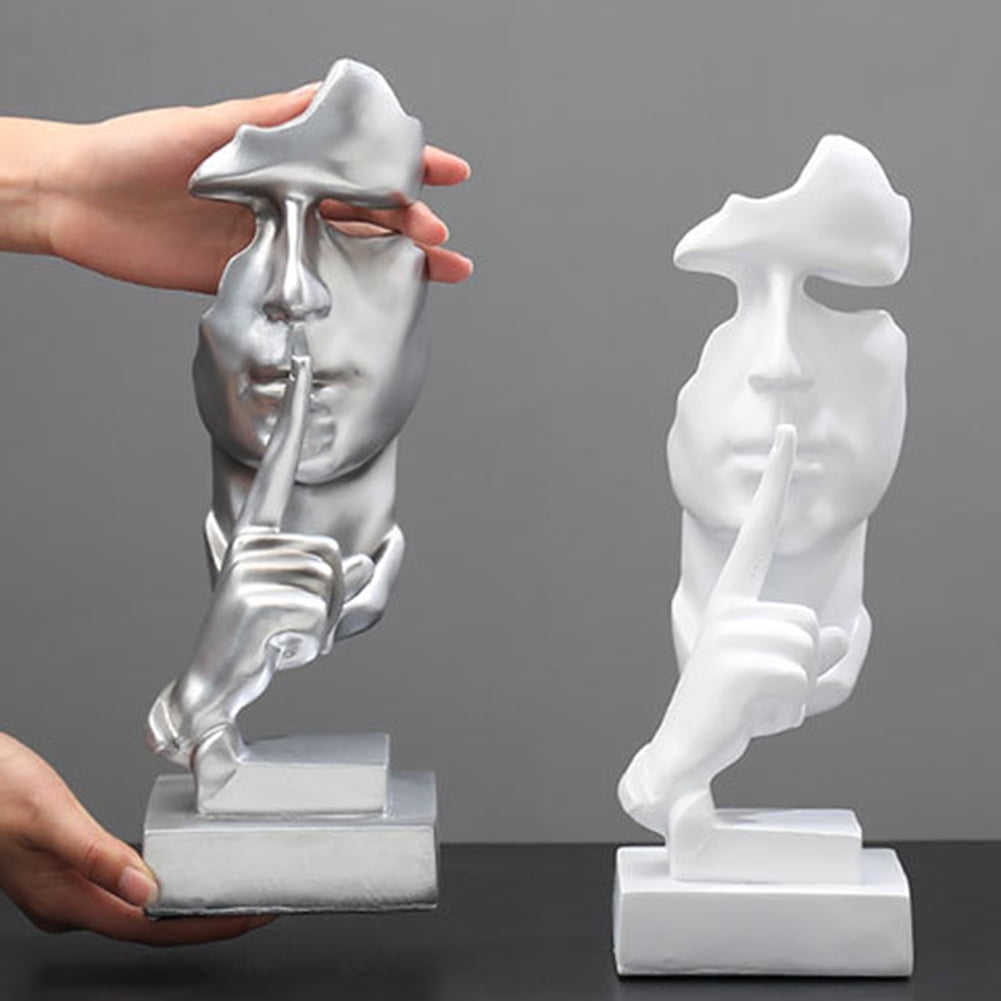 Details about   Nordic Abstract Face Statue Resin Figurine Decor Sculpture Modern Art Ornaments 