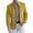 Khaki_002, variant on Domuza Suede Blazer Jacket for Men Faux Leather Casual Retro Button Suit Jackets Fall Winter Stylish Stand Collar Sport Coat with Pockets Khaki 3XL