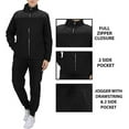 thumbnail image 5 of Women's 2 Piece Polar Fleece Sweater Jacket & Jogger Sweatpants Set, 5 of 7