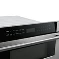 thumbnail image 4 of Forno Capoliveri 30-Inch Microwave Drawer, Stainless Steel, 1.2 cu.ft, 1500 Watts, Built-In, Touch Control LCD Display, Auto-Touch Open/Close, 11 Power Levels, Sensor Cooking, 4 of 6