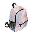 thumbnail image 2 of FORMRS Kids School Backpack with Front Zippered Pocket 12" Student Travel Daypack, Abstract Blue, 2 of 6