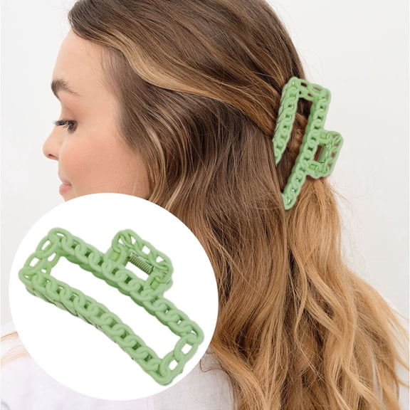 Siquannn Barrettes for Women and Girls, Metal Hair Clips, Small Barrettes with Clips