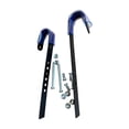 thumbnail image 2 of Ganchos plegables perfecl para cesta de bicicleta hierro ajustables liberación rápida, 2 of 8